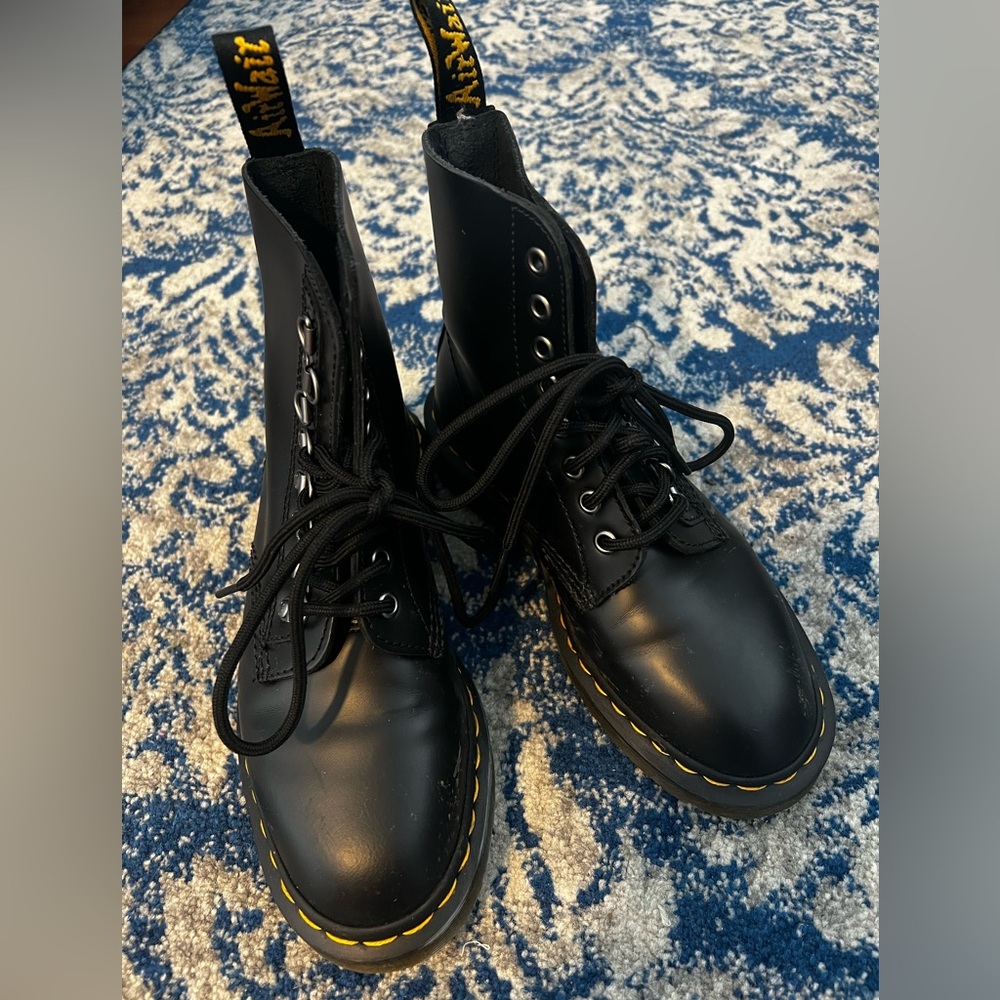 Dr. Martens metal hardware boots